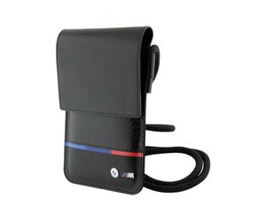 BMW Umhängetasche, Schwarz - Carbon Tricolor Line