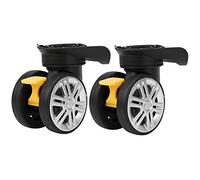 Bnineteenteam Gepäck-Koffer-Räder, Brake Mute Double Row Wheel Koffer-Gepäck-Ersatz, Universal-Rad-Outdoor-Zubehör