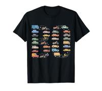 Bo Vehicles Trucks Car Kids Toddler Name Auto Personalisierte Classic Cars Jungen Frauen Männer T-Shirt