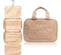 BOACAY Kulturbeutel für Damen, Mädchen, Kinder, Kulturtasche mit Henkel, Reise Kosmetiktasche zum Aufhängen, Schminktasche, Waschtasche