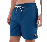 Abyss Hurley Volley Icon Solid 17´´ Swimming Shorts Blau S Mann