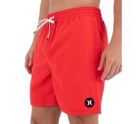 Aloha Red Hurley Volley Icon Solid 17´´ Swimming Shorts Rot S Mann