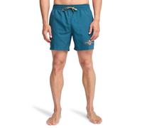 Boardshorts BILLABONG "Foundation Layback", Herren, Gr. S, blau (real teal), Obermaterial: 100% Polyester., Hosen (33728816-S) real teal