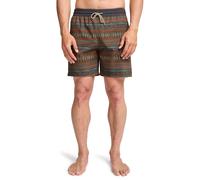 Boardshorts BILLABONG "Sundays Layback", Herren, Gr. XL, braun (charcoal grau), Obermaterial: 92% Polyester, 8% Elasthan., Hosen (82009356-XL) charcoal grau