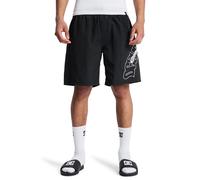 Boardshorts DC SHOES "DC Omega Volley 19", Herren, Gr. M, schwarz, Obermaterial: 52% Nylon, 48% Nylon;, Hosen (32846413-M) schwarz