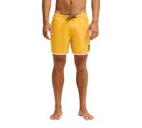 Boardshorts QUIKSILVER "Bob Marley Scallop 16", Herren, Gr. S, gelb (radiant gelb), Obermaterial: 92% Polyester, 8% Elasthan., Hosen (52755744-S) radiant gelb