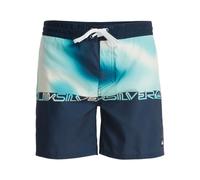Boardshorts QUIKSILVER "Everyday 16", Herren, Gr. 34L, schwarz navy wordblock, Obermaterial: 100% Microfaser;, Hosen (81870952-34) schwarz navy wordblock