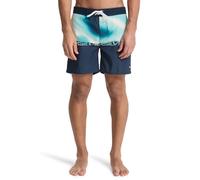 Boardshorts QUIKSILVER "Everyday 16", Herren, Gr. 36(XL), schwarz navy wordblock, Obermaterial: 100% Microfaser;, Hosen (81870952-36) schwarz navy wordblock