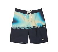 Boardshorts QUIKSILVER "Everyday Half Jam 17", Herren, Gr. 12, schwarz navy wordblock, Obermaterial: 100% Microfaser;, Hosen Boardshorts (77779019-12)
