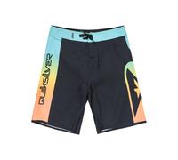 Boardshorts QUIKSILVER "Everyday Holmes 17", Jungen, Gr. 12, schwarz (schwarz holmes), Obermaterial: 100% Microfaser;, Badehosen Boardshorts (36882352-12)