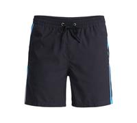 Boardshorts QUIKSILVER "Everyday Holmes Volley 16", Herren, Gr. M, schwarz (schwarz holmes), Obermaterial: 100% Polyester., Hosen (37211553-M) schwarz holmes