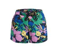 Boardshorts QUIKSILVER "Everyday Printed Volley 15", Herren, Gr. XL, schwarz navy interact floral, Obermaterial: 100% Polyester;, Hosen (95530320-XL) schwarz navy interact floral