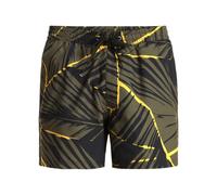 Boardshorts QUIKSILVER "Everyday Printed Volley 15", Herren, Gr. XS, schwarz (grape leaf natural geo), Obermaterial: 100% Polyester., Hosen (23180320-XS) grape leaf natural geo