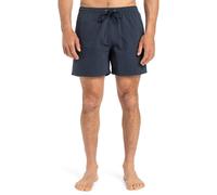 Boardshorts QUIKSILVER "Everyday Solid Volley 15", Herren, Gr. S, blau (schwarz navy), Obermaterial: 100% Polyester;, Hosen (76948626-S) schwarz navy
