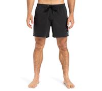 Boardshorts QUIKSILVER "Everyday Solid Volley 15"", Herren, Gr. XL, schwarz, 100% Polyester, Hosen (23649622-XL) schwarz