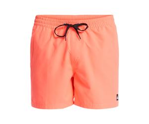 Boardshorts QUIKSILVER "Everyday Solid Volley 15", Herren, Gr. XS, rot (fiery coral), Obermaterial: 100% Polyester;, Hosen (13289755-XS) fiery coral
