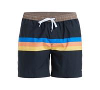 Quiksilver - Everyday Straight Volley 15 - Boardshorts, Gr. L, blau (BlackRetroStripe)