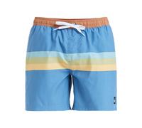 Quiksilver Herren Badeshort Everyday Straight 15 Coronet Blau Retro Stripe S