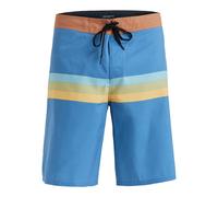 Boardshorts QUIKSILVER "Everyday Straight 20"", Herren, Gr. 30S, blau (coronet blau retro stripe), 100% Polyester, Hosen (84653761-30) coronet blau retro stripe