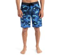 Boardshorts QUIKSILVER "Highline Straight Leg 19", Herren, Gr. 33(M/L), blau (estate blau biophilia), Obermaterial: 88% Microfaser, 12% Elasthan;, Hosen (75640105-33) estate blau biophilia