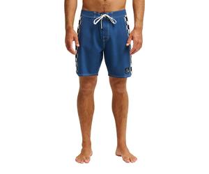 Boardshorts QUIKSILVER "Original Arch 18", Herren, Gr. 38(XXL), schwarz denim, Obermaterial: 92% Polyester, 8% Elasthan., Hosen (44400560-38) schwarz denim