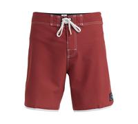 Boardshorts QUIKSILVER "Original Scallop 18", Herren, Gr. 28(XS), braun (henna), Obermaterial: 92% Microfaser, 8% Elasthan;, Hosen (75748124-28) henna