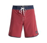 Boardshorts QUIKSILVER "Original Scallop 18", Herren, Gr. 30S, burnt russet, Obermaterial: 92% Microfaser, 8% Elasthan;, Hosen (66664161-30) burnt russet