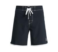 Boardshorts QUIKSILVER "Original Scallop 18", Herren, Gr. 33(M/L), schwarz, Obermaterial: 92% Polyester, 8% Elasthan., Hosen (82686215-33) schwarz