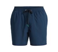 Boardshorts QUIKSILVER "Stretch Piped Volley 16", Herren, Gr. M, schwarz navy, Obermaterial: 92% Microfaser, 8% Elasthan;, Hosen (20611329-M) schwarz navy
