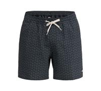 Boardshorts QUIKSILVER "Stretch Printed Volley 16", Herren, Gr. S, schwarz (schwarz mini mayhem), Obermaterial: 92% Polyester, 8% Elasthan., Hosen (16716704-S) schwarz mini mayhem