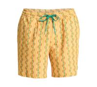 Boardshorts QUIKSILVER "Stretch Printed Volley 16", Herren, Gr. XL, mineral gelb horizon, Obermaterial: 92% Microfaser, 8% Elasthan;, Hosen (27755421-XL) mineral gelb horizon