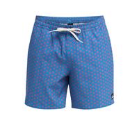 Boardshorts QUIKSILVER "Stretch Printed Volley 16", Herren, Gr. XXL, blau (riviera mini mayhem), Obermaterial: 92% Polyester, 8% Elasthan., Hosen (94034461-XXL) riviera mini mayhem