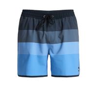 Boardshorts QUIKSILVER "Stretch Scallop Volley 16", Herren, Gr. L, schwarz tijuana, Obermaterial: 92% Polyester, 8% Elasthan., Hosen (82786713-L) schwarz tijuana