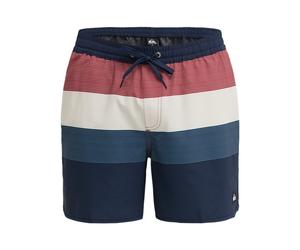 Boardshorts QUIKSILVER "Stretch Scallop Volley 16", Herren, Gr. XL, schwarz navy tijuana, Obermaterial: 92% Polyester, 8% Elasthan., Hosen (58154222-XL) schwarz navy tijuana
