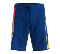 Boardshorts QUIKSILVER "Surfsilk Holmes 20"", Herren, Gr. 32M, blau (estate blau holmes), 88% Polyester, 12% Elasthan, Hosen (30161106-32) estate blau holmes