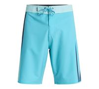 Boardshorts QUIKSILVER "Surfsilk Holmes 20", Herren, Gr. 33(M/L), aqua holmes, Obermaterial: 88% Polyester, 12% Elasthan., Hosen (61404568-33) aqua holmes