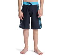 Boardshorts QUIKSILVER "Surfsilk Next Gen 17", Mädchen, Gr. 10, schwarz navy next gen holmes, Obermaterial: 88% Polyester, 12% Elasthan;, Hosen (31812827-10) schwarz navy next gen holmes