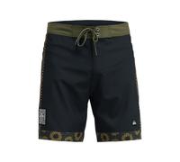 Boardshorts QUIKSILVER "Surfsilk Nomad 18", Herren, Gr. 32(M), schwarz, Obermaterial: 88% Polyester, 12% Elasthan., Hosen (47484936-32) schwarz