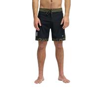 Boardshorts QUIKSILVER "Surfsilk Nomad 18", Herren, Gr. 34L, schwarz, Obermaterial: 88% Microfaser, 12% Elasthan;, Hosen (47484936-34) schwarz