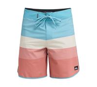 Boardshorts QUIKSILVER "Surfsilk Scallop 18", Herren, Gr. 36(XL), desert sand, tijuana, Obermaterial: 88% Microfaser, 12% Elasthan;, Hosen (76996149-36) desert sand, tijuana