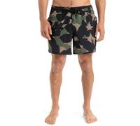 Boardshorts QUIKSILVER "Surfsilk Straight 16", Herren, Gr. XS, grape leaf handtman, 92% Polyester, 8% Elasthan, Hosen (28462509-XS) grape leaf handtman