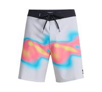 Boardshorts QUIKSILVER "Surfsilk Straight 18", Herren, Gr. 32(M), bunt (micro chip thermo stripe), Obermaterial: 88% Polyester, 12% Elasthan., Hosen (89285759-32) micro chip thermo stripe