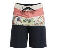 Boardshorts QUIKSILVER "Surfsilk Straight 20", Herren, Gr. 36(XL), desert sand section, Obermaterial: 88% Microfaser, 12% Elasthan;, Hosen (59431205-36) desert sand section