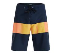 Boardshorts QUIKSILVER "Surfsilk Straight Leg 20", Herren, Gr. 34L, fiery coral bloomfade, Obermaterial: 88% Microfaser, 12% Elasthan;, Hosen (12232721-34) fiery coral bloomfade