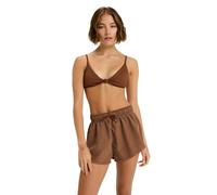 Boardshorts ROXY "No Bad Waves", Damen, Gr. M, tiramisu, 100% Polyester, Hosen (63932865-M) tiramisu