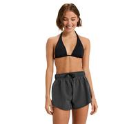 Boardshorts ROXY "No Bad Waves", Damen, Gr. XXL, US-Größen, grau (anthrazit), Obermaterial: 100% Microfaser., Hosen (10936237-XXL) anthrazit
