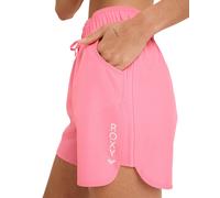 Boardshorts ROXY "Roxy Wave 5"", Damen, Gr. S, pink (pink cosmos), 55% Polyester, 37% Polyester, 8% Elasthan, Hosen (66358166-S) pink cosmos