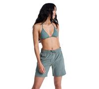 Boardshorts ROXY "Roxy Wave 7", Damen, Gr. S, agave grün, Obermaterial: 55% Microfaser, 37% Microfaser, 8% Elasthan;, Hosen Boardshorts (78210338-S)