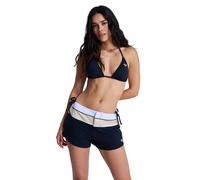 Boardshorts ROXY "The Retro Essentials 2", Damen, Gr. XS, anthrazit, Obermaterial: 55% Microfaser, 37% Microfaser, 8% Elasthan;, Hosen (77804463-XS) anthrazit