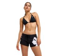 Boardshorts ROXY "To Dye For 3", Damen, Gr. S, anthrazit, Obermaterial: 55% Polyester, 37% Polyester, 8% Elasthan;, Hosen (97111802-S) anthrazit
